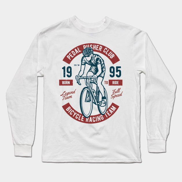 Bicycle Racing Cyclist | Racing Bicycles Long Sleeve T-Shirt by MrWatanabe